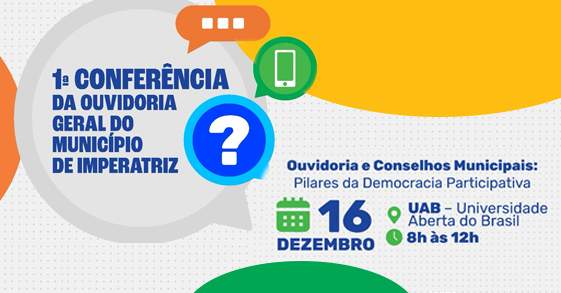 1ª CONFERÊNCIA DA OUVIDORIA GERAL DE IMPERATRIZ Logo
