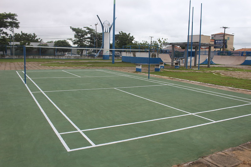 Prefeitura inaugurou quadra de badminton em janeiro no Complexo Esportivo Barjonas Lobão