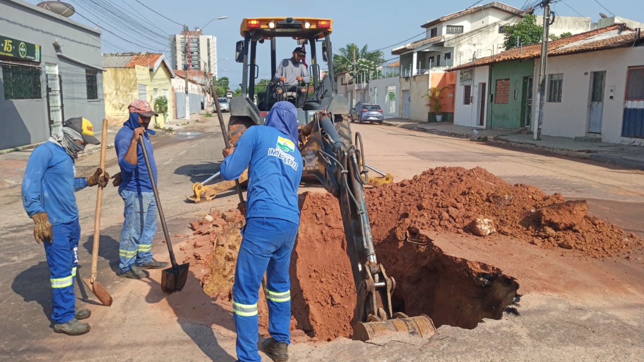 Prefeitura Realiza Obras De Drenagem Profunda Nos Bairros De Imperatriz