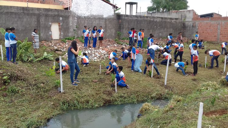 Revitalização de riachos em parceria do Meio Ambiente com escolas municipais (Arquivo)
