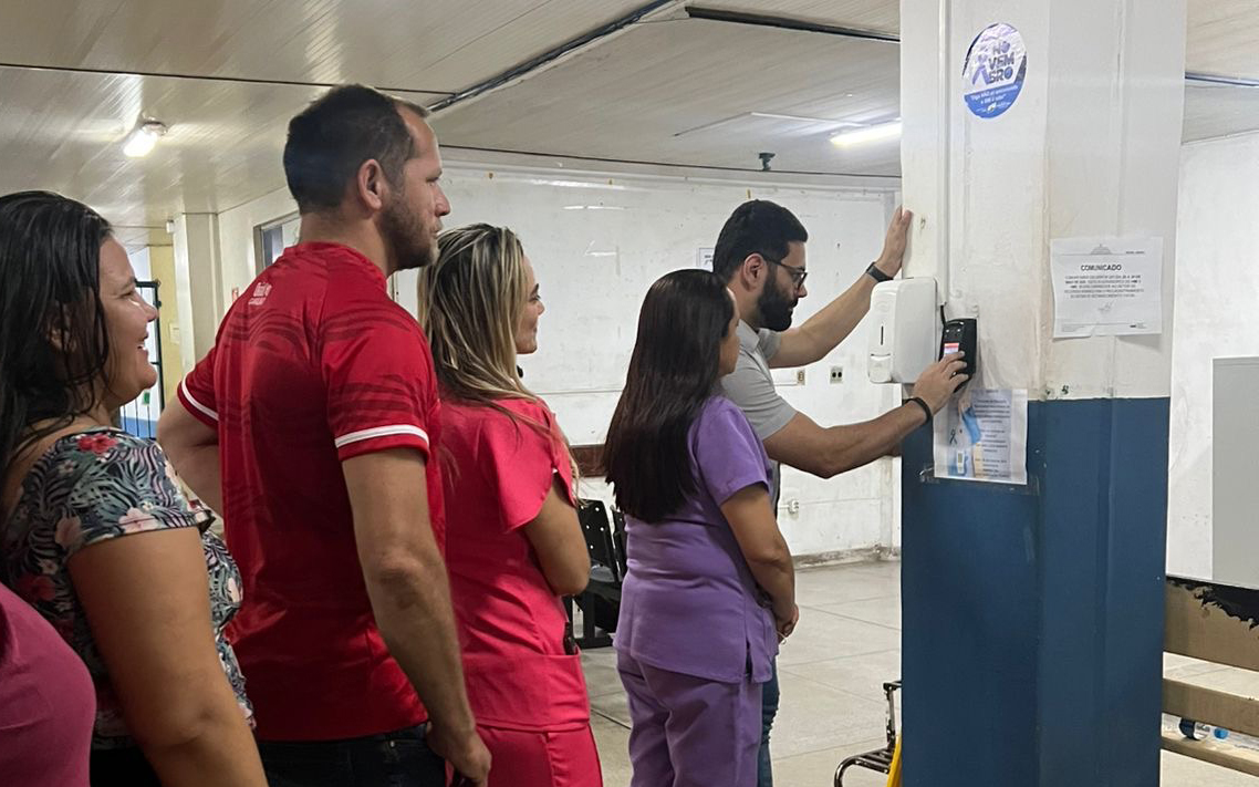 Coleta de Dados para Sistema de Ponto Facial no Hospital Municipal de Imperatriz