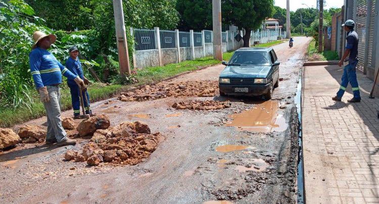 Iniciada a recuperação da Avenida da Universidade no Bom Jesus